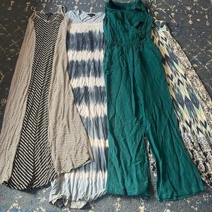Tribal long dress,Karen Kane dress, soft surroundings romper, tommy bahama dress